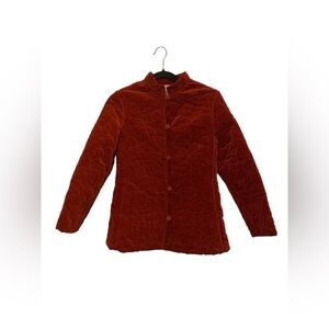 Vintage Shangri-La 100% Cotton Quilted Jacket Size XS